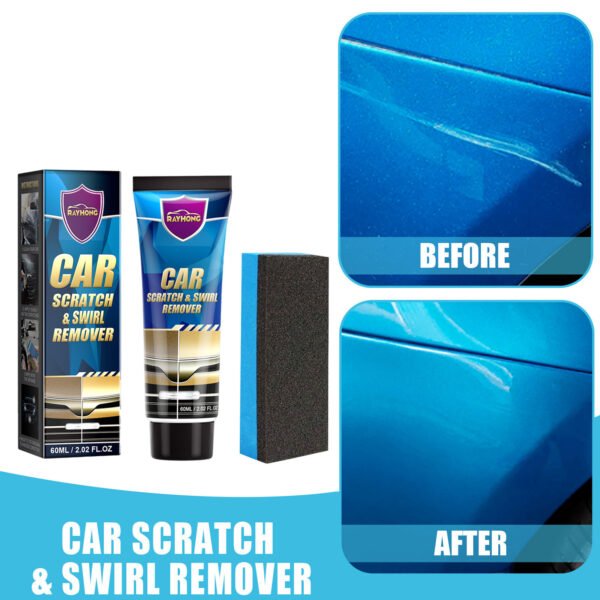 Rayhong Automobile scratch care paste. It is used for scratch polishing, touch-up painting, car maintenance and paint surface refurbishment. - Image 8