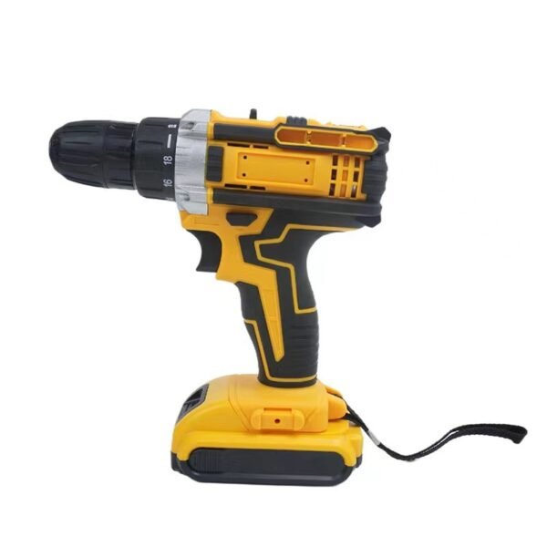 Dewei style brushed electric drill, rechargeable lithium battery hardware electric tool, drilling and fastening electric drill, household electric drill - Image 4