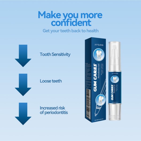 Jaysuing Gum care gel. Deeply cleans tooth stains and tartar. Alleviates gum swelling and pain. Protects gums and cleans teeth. - Image 9