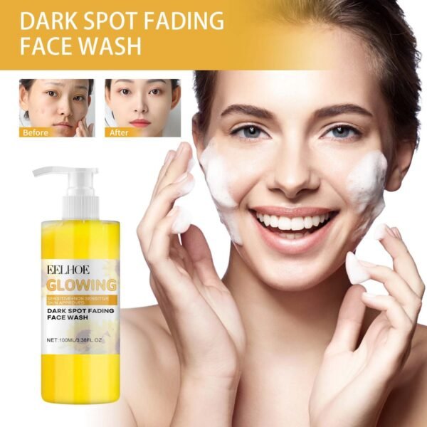 EELHOE Turmeric Radiance Cleanser. Deeply cleanses the face and removes makeup, leaving the skin refreshed and non-tightening. Turmeric Cleanser - Image 10