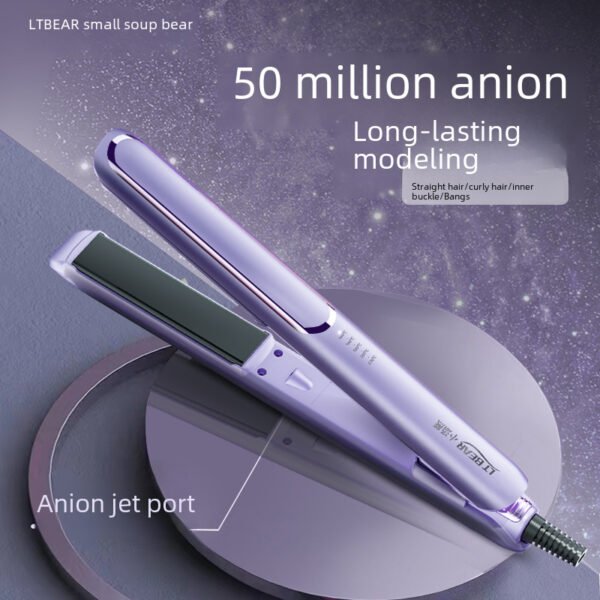 Straight clip, hair curling dual-use, no damage to hair, adjustable temperature, straightening electric splint, bangs, small ironing board, curling iron - Image 4