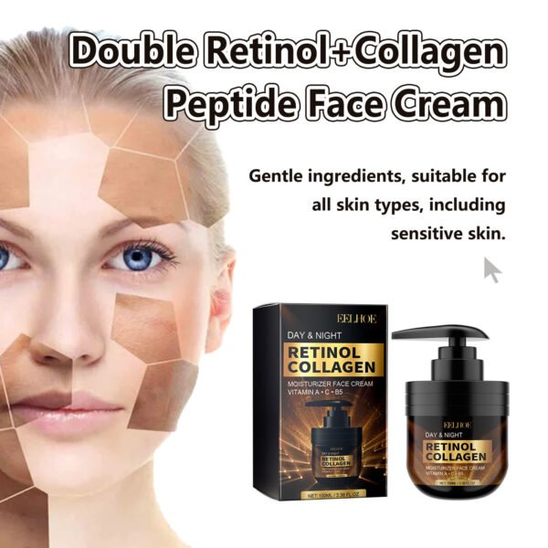 EELHOE Retinol Moisturizing face cream Firms the Relaxed Face, Fine Pore Moisturizing and Wrinkle Resisting face cream - Image 3