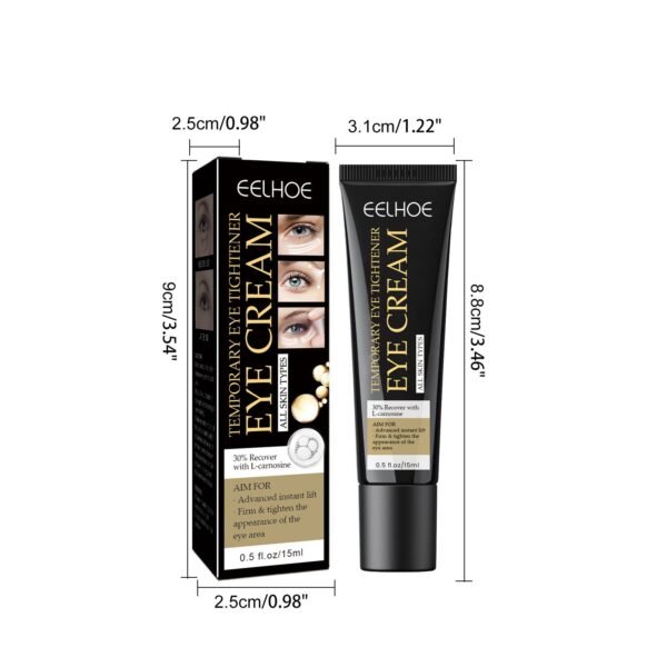 EELHOE Instant firming eye cream. It hydrates, moisturizes and firms the skin around the eyes, and fades wrinkles, dark circles and eye bags. - Image 15