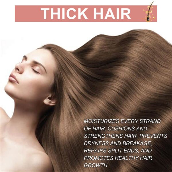 EELHOE Hair care ampoule, a nourishing and smoothing massage lotion for thickening and strengthening hair, repairing the scalp, hair, and hair roots - Image 2