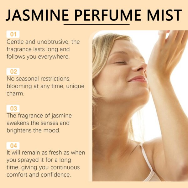 Light-scented Brazilian perfume for women. A fresh, natural perfume with a long-lasting jasmine and woody floral fragrance - Image 8