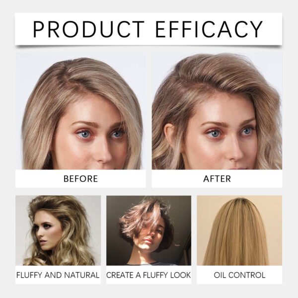 Hoegoa Hair volumizing spray. A lazy person's go-to spray for oil removal, providing a fresh and long-lasting styling effect without washing - Image 2