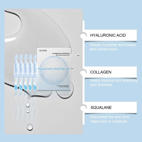 OUHOE Hyaluronic Acid Moisturizing essence Hydrating and Nourishing essence - Image 2