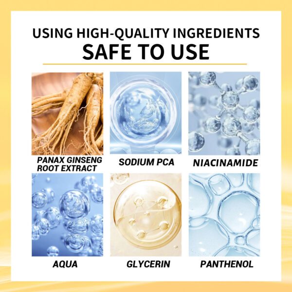 EELHOE Ginseng essence Facial Skin Moisturizing Eye Corners Fine Elastic Skin Rejuvenating essence - Image 7