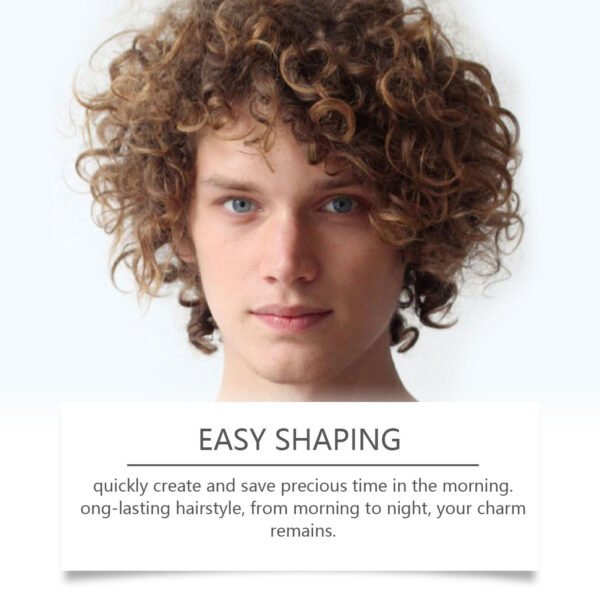 Sea salt curly hair spray, long-lasting styling hair mousse for curly hair, a refreshing hairspray for lazy people - Image 3