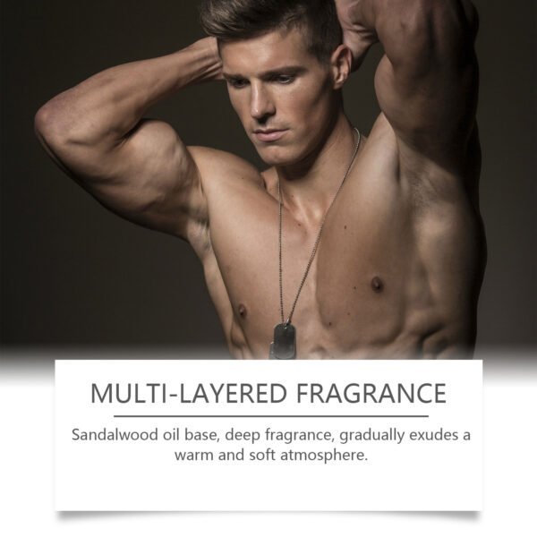 Charismatic Eau de Cologne for Men. This cologne perfume offers long - lasting fragrance, with a light, delicate and fresh scent that creates a charming atmosphere - Image 3
