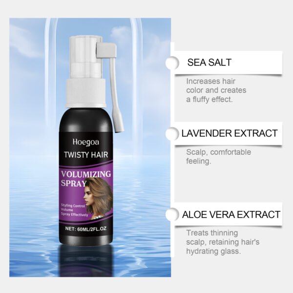 Hoegoa Hair volumizing spray. A lazy person's go-to spray for oil removal, providing a fresh and long-lasting styling effect without washing - Image 18