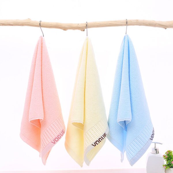 Pure cotton towel, adult face wash, household thick daily necessities, ribbon mesh, pure cotton towel - Image 4