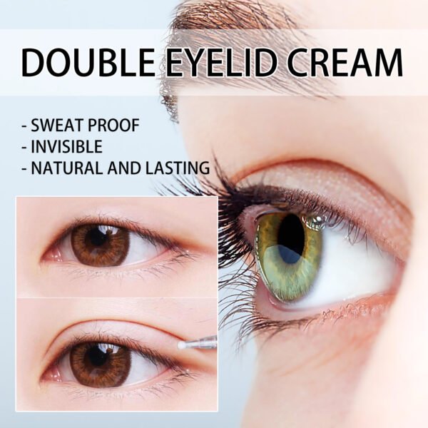 West&Month Double eyelid shaping cream, long-lasting and waterproof eye beautifying cream, quick-drying for big eyes, natural and seamless invisible cream - Image 4