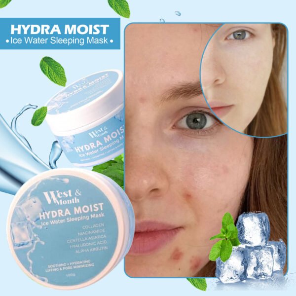 WestMonth Revitalizing Sleep Mask - A hydrating, moisturizing, and nourishing mask that deeply cleanses pores. A smear-on type of facial mask. - Image 2