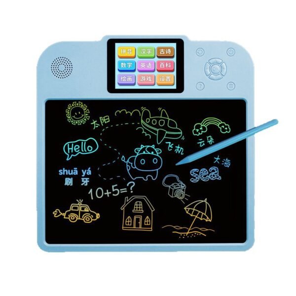 Children's learning and practice machine Pinyin literacy English enlightenment learning machine Children's LCD handwriting magnetic drawing board - Image 5