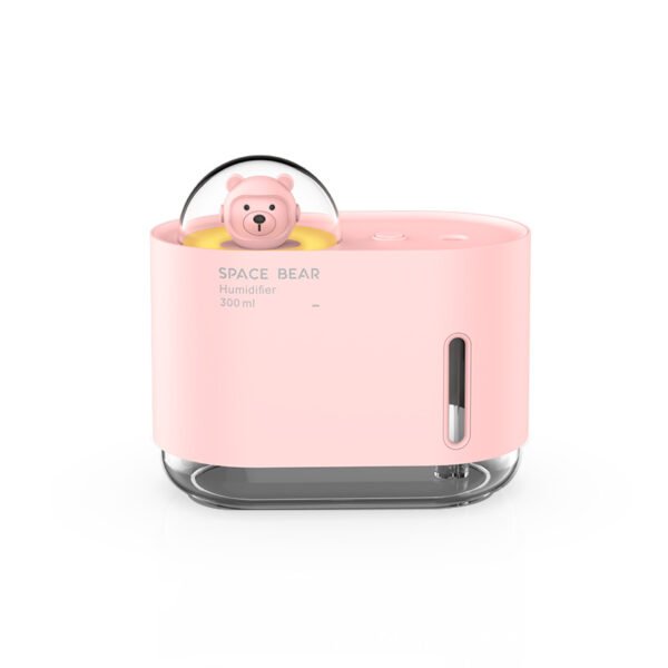 New Colorful Atmosphere Light USB Bear Humidifier Desktop Bedroom Dormitory Car Mounted Student Portable Aromatherapy Machine - Image 5