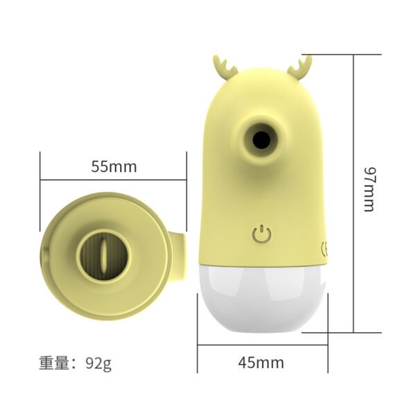 Deer tongue licking jumping egg G-spot sucking vibrator female flirting masturbator adult sex toy - Image 5