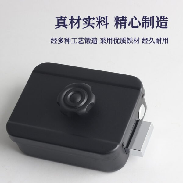 Remote control door lock, household invisible concealed lock, electronic anti-theft lock, password, intelligent door lock, card swiping, mobile phone, wireless remote control - Image 3