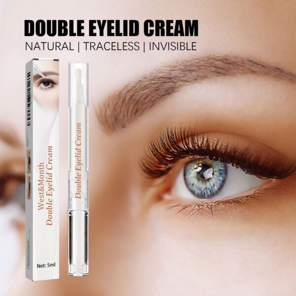 West&Month Double eyelid shaping cream, long-lasting and waterproof eye beautifying cream, quick-drying for big eyes, natural and seamless invisible cream - Image 2