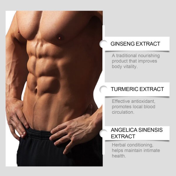 North Moon Men's Massage Gel, a herbal moisturizing and body repair massage gel for men - Image 4