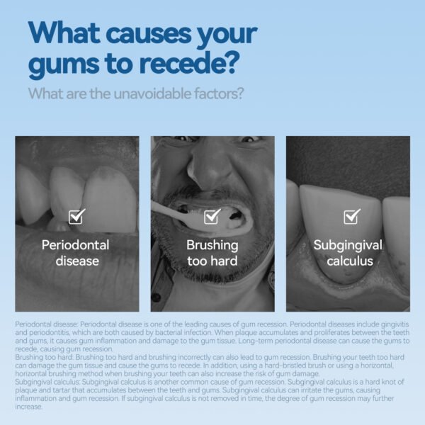 Jaysuing Gum care gel. Deeply cleans tooth stains and tartar. Alleviates gum swelling and pain. Protects gums and cleans teeth. - Image 10