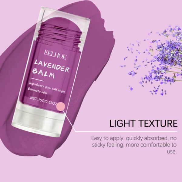 EELHOE Lavender Floral Fragrance Cream Portable Women's Solid Fragrance Cream Fresh Light Fragrance with a lasting scent - Image 10