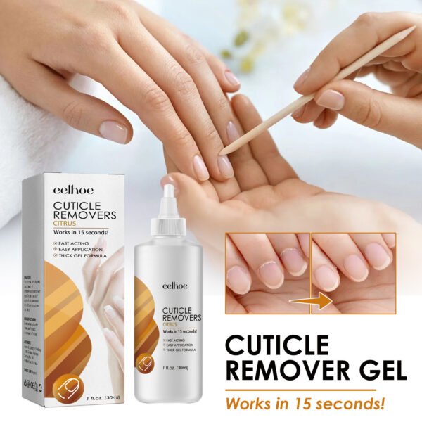 EELHOE Instant Cuticle Care Gel, Repairing Nail Fungus, Soft Nails, Rotten Nails and Dead Skin, Moisturizing Care Liquid - Image 2