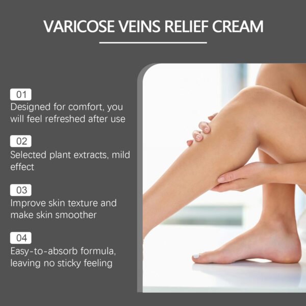 OCEANA Leg Care Cream Gently Relieves Leg Discomfort Daily Massage External Care Cream - Image 3