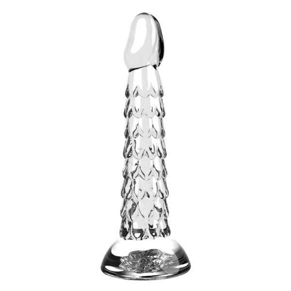Transparent dragon scale anal plug unisex anal masturbation massager toy suction cup anal plug sm toy - Image 5