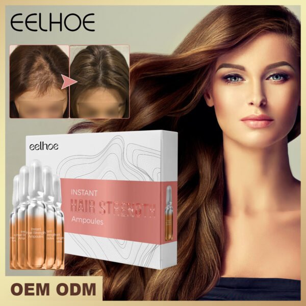 EELHOE Hair care ampoule, a nourishing and smoothing massage lotion for thickening and strengthening hair, repairing the scalp, hair, and hair roots