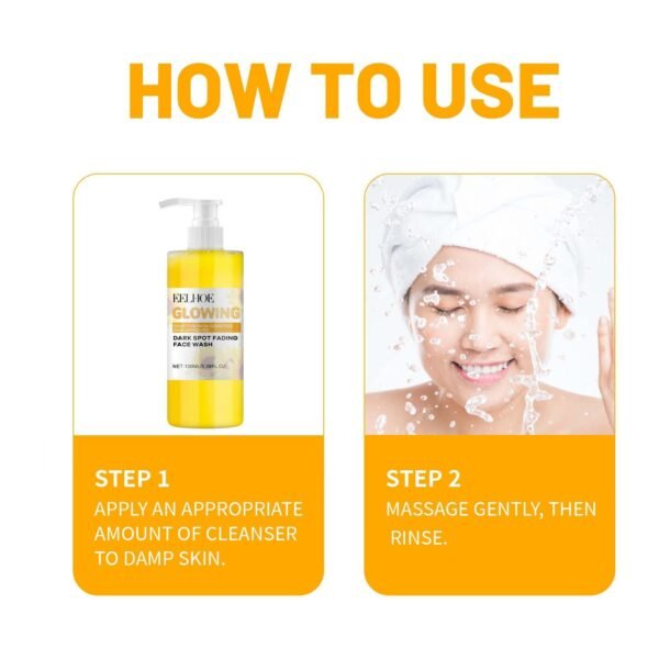 EELHOE Turmeric Radiance Cleanser. Deeply cleanses the face and removes makeup, leaving the skin refreshed and non-tightening. Turmeric Cleanser - Image 9