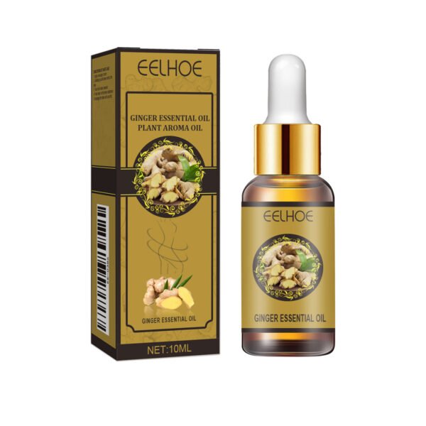 EELHOE Ginger Body Shaping Essential Oil Massage Tightens Belly, Thighs, Muscles, Shapes and Moisturizes Skin Body Beauty Essential Oil - Image 5