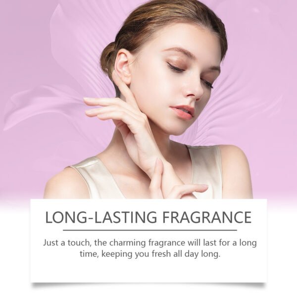 EELHOE Lavender Floral Fragrance Cream Portable Women's Solid Fragrance Cream Fresh Light Fragrance with a lasting scent - Image 3