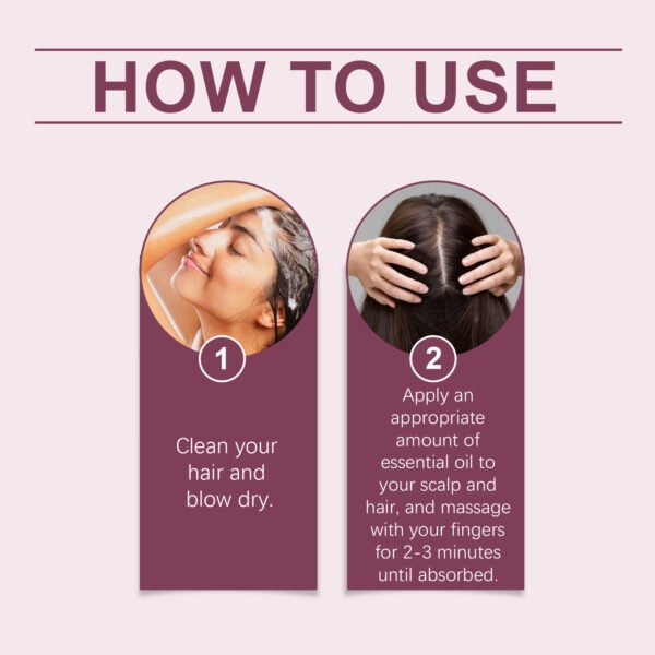 HOEGOA hair care oil improves dry and frizzy hair, nourishes smooth hair, scalp care hair oil - Image 8