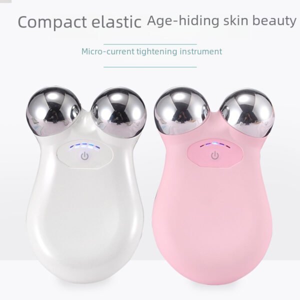 Microcurrent beauty device, eye and facial tightening and lifting massage device, roller for home use, skin rejuvenation, and small V-face introduction - Image 2
