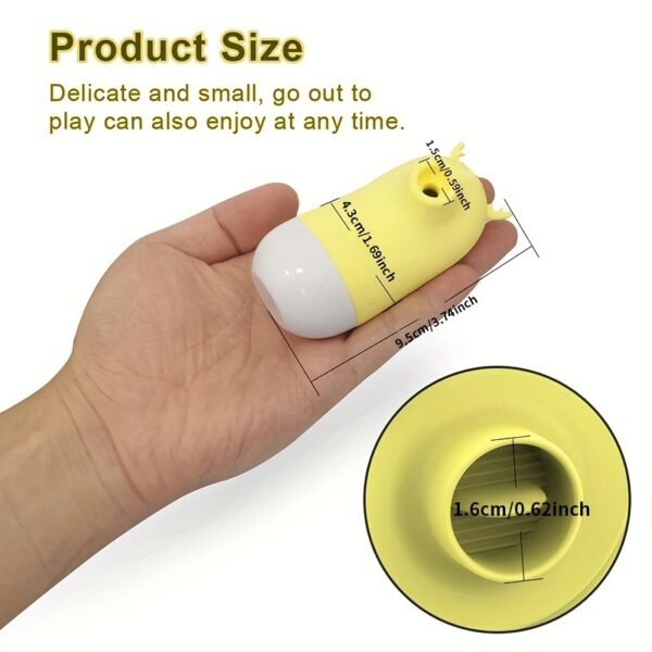 Deer tongue licking jumping egg G-spot sucking vibrator female flirting masturbator adult sex toy - Image 2