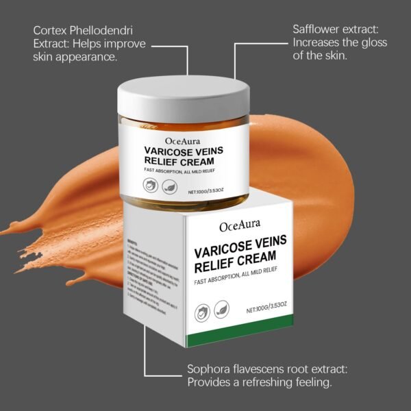 OCEANA Leg Care Cream Gently Relieves Leg Discomfort Daily Massage External Care Cream - Image 9