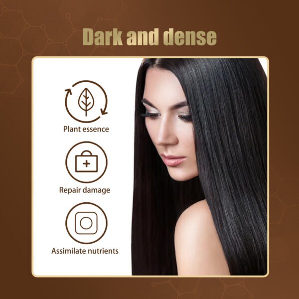 Jaysuing Black Hair essence Scalp Care Massage Moisturizing Hair Firming Hair Lotion Black Hair essence - Image 10