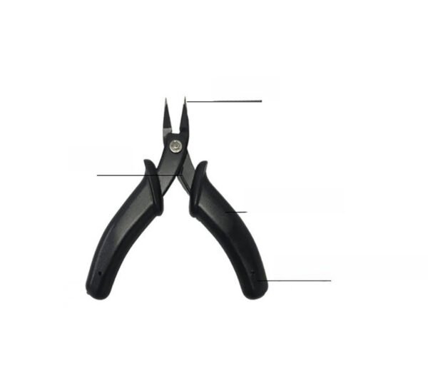 Junior tool sharp nose pliers, water mouth pliers, manual assembly, up to model, oblique mouth pliers, production set - Image 3