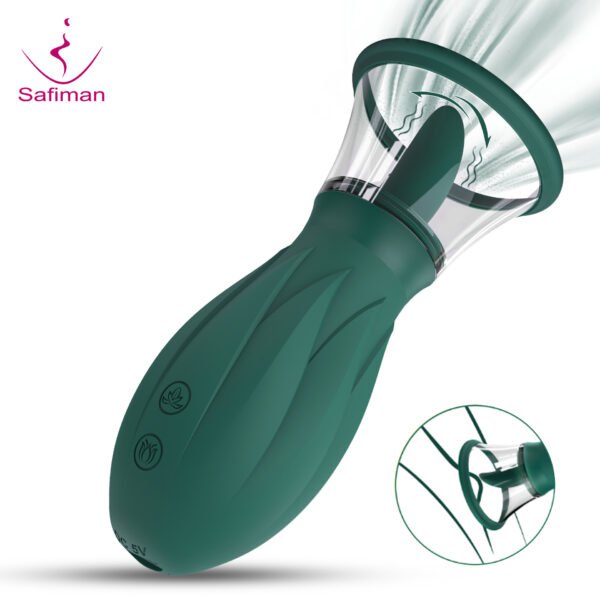 New product: Licking device, breast massager, masturbator, female tongue licking vibrator, sex toy for women