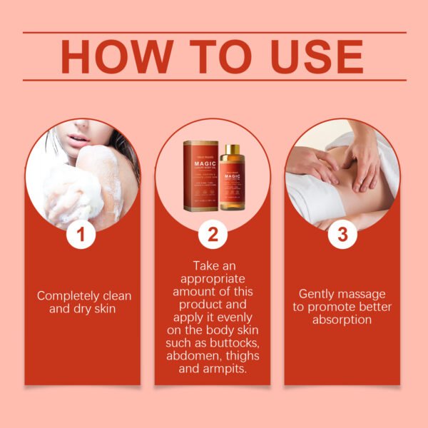 West Month Body moisturizing and nourishing oil. A daily body massage oil that moisturizes, firms, and brightens the skin - Image 8