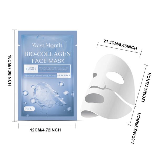 Westmonth collagen facial mask can deeply moisturize, firm and firm skin, brighten, moisturize and resist wrinkles - Image 7