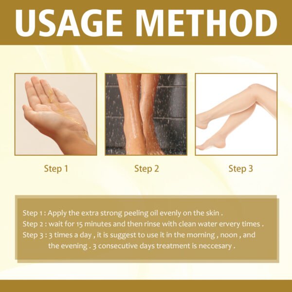 EELHOE Exfoliating oil. Deeply cleanses and exfoliates dead skin, fades spots, moisturizes and whitens the skin. A skin - beautifying oil - Image 6