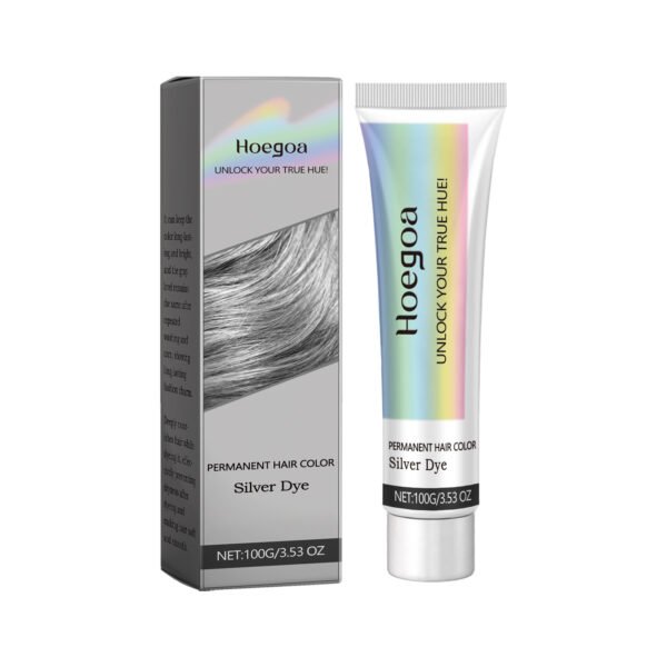 Hoegoa Grey Hair Cream provides long-lasting nourishment and plant extracts for hair care, trendy hair coloring and hair styling agents - Image 5