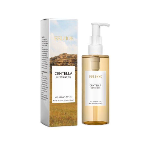EELHOE Centella Asiatica Lightweight Makeup Remover Oil. It can gently and refreshingly clean the face and lips. Makeup remover for eyes and lips. - Image 5
