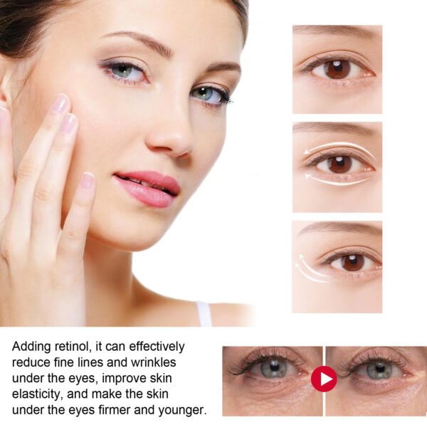 EELHOE Retinol eye cream stick. Moisturize the skin around the eyes, improve the condition of the eyes, and fade fine lines, crow's feet, and nasolabial folds. - Image 9