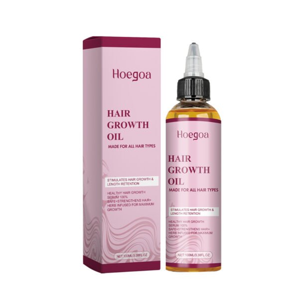 HOEGOA hair care oil improves dry and frizzy hair, nourishes smooth hair, scalp care hair oil - Image 5