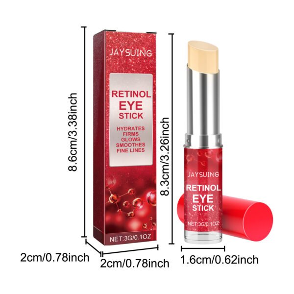 Jaysui Retinol Anti Wrinkle Eye Cream moisturizes and cares for staying up late, dark circles, eye bags, eye wrinkles, and eye area cream - Image 6