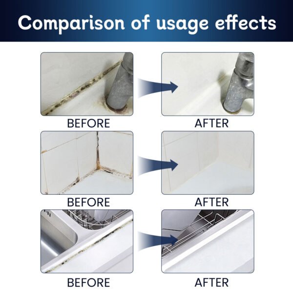 Jue Fish Mold Removal Gel Multi functional Mold Removal Agent Wall Tile Gap Bathroom Ceiling Cleaner - Image 4