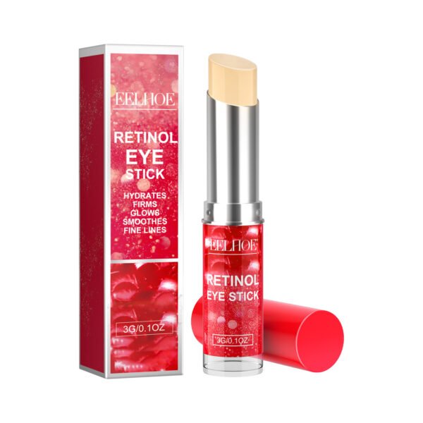 EELHOE Retinol eye cream stick. Moisturize the skin around the eyes, improve the condition of the eyes, and fade fine lines, crow's feet, and nasolabial folds. - Image 5